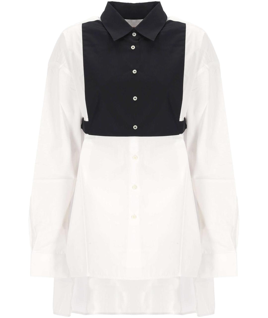 CUANTICO Белая хлопковая рубашка, фото 1