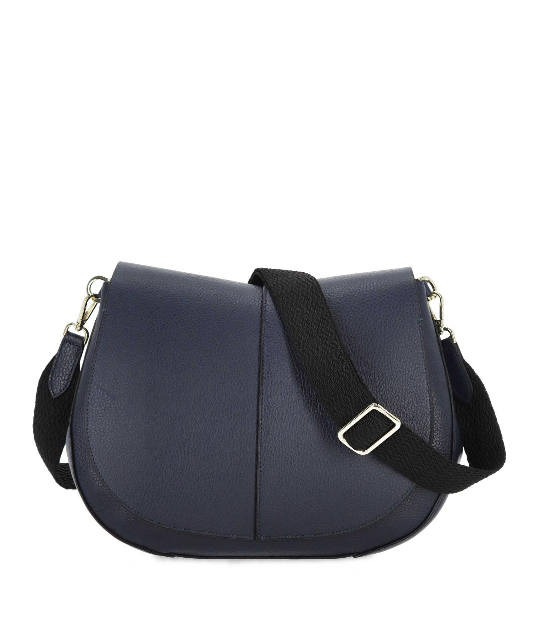 Gianni Chiarini Синяя кожаная сумка через плечо, фото 1