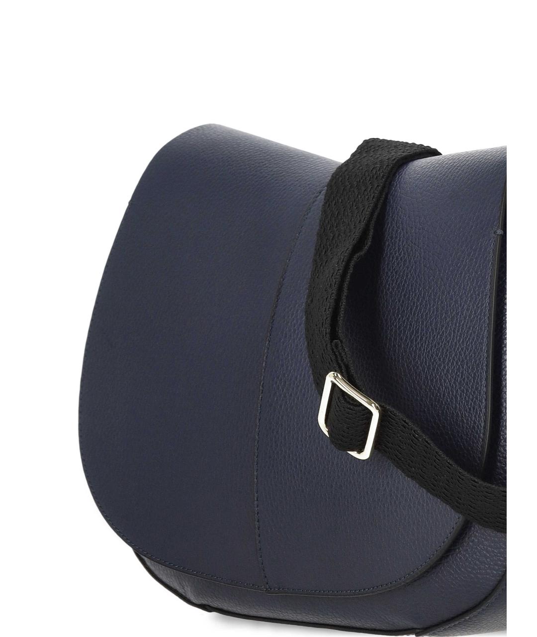 Gianni Chiarini Синяя кожаная сумка через плечо, фото 4