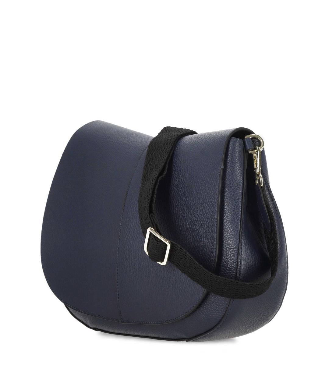 Gianni Chiarini Синяя кожаная сумка через плечо, фото 2