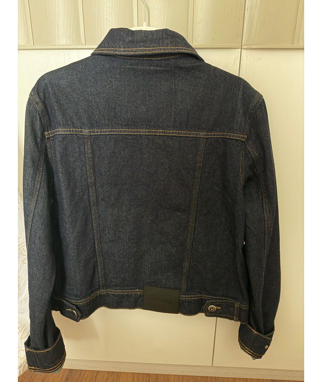 JOHN RICHMOND Темно-синяя деним куртка, фото 3