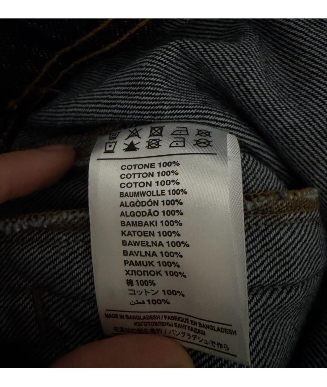 JOHN RICHMOND Темно-синяя деним куртка, фото 6