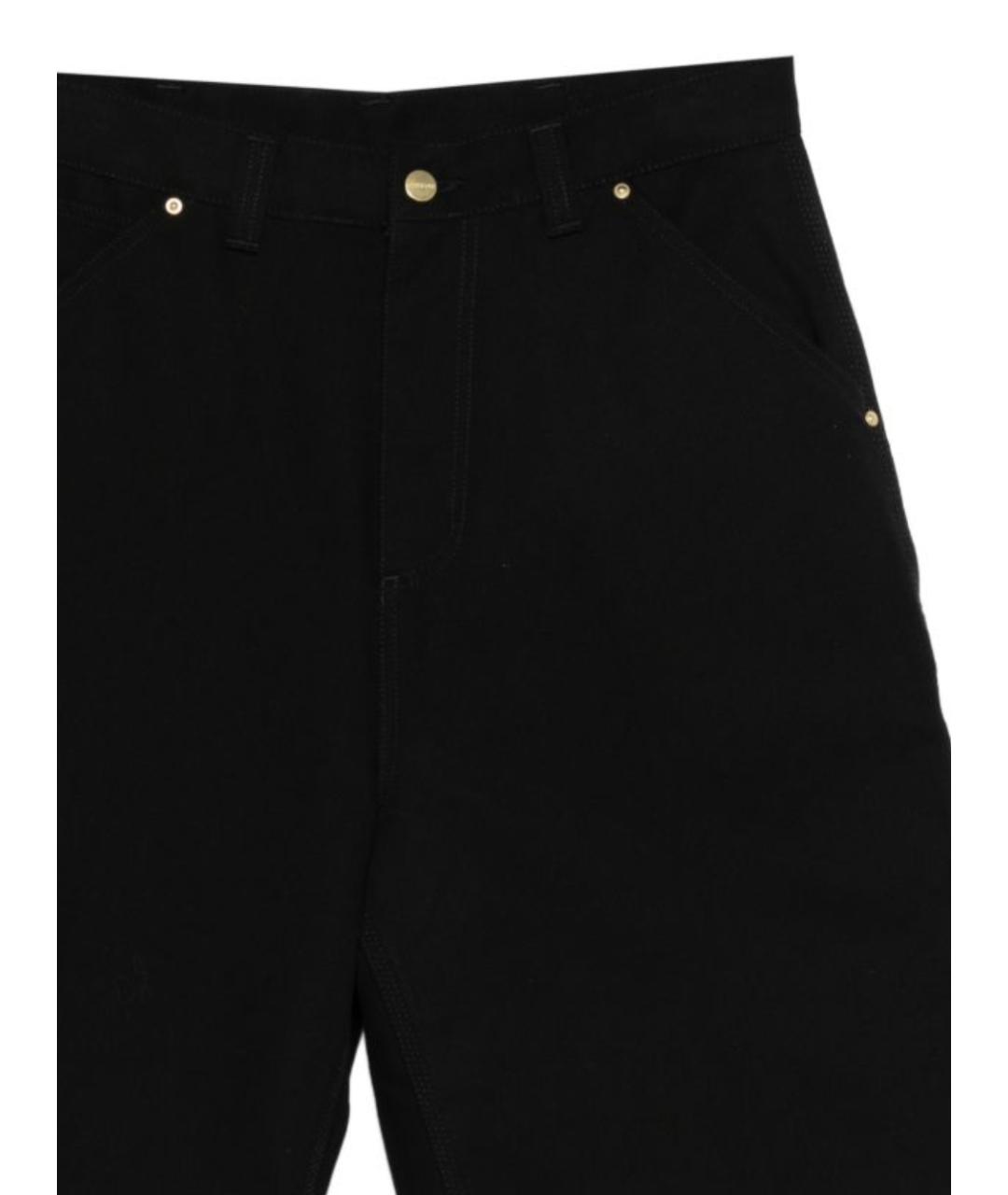 CARHARTT WIP Черные хлопковые шорты, фото 2