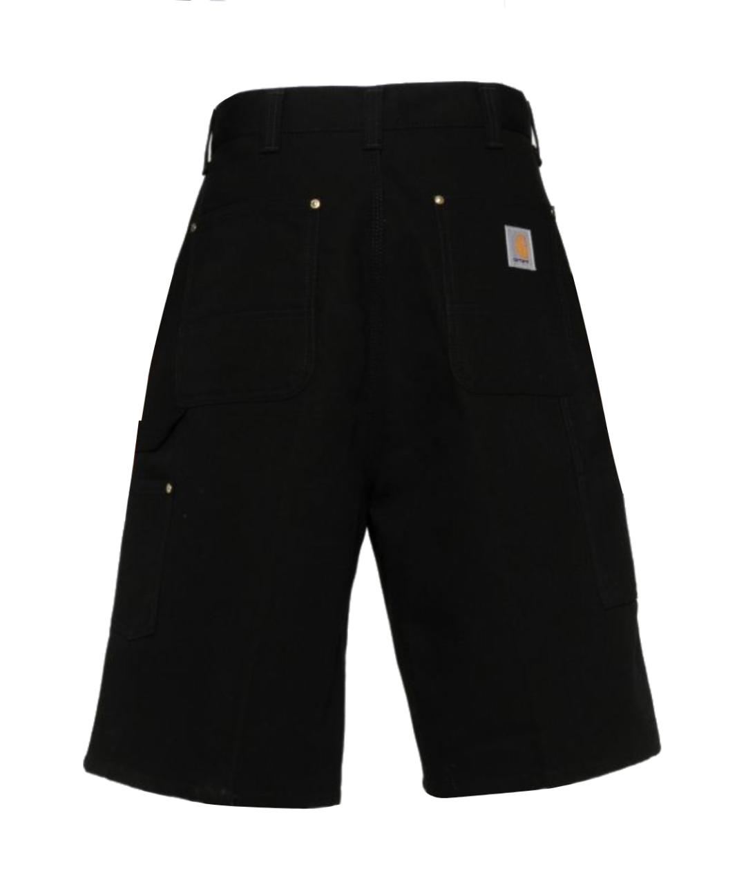 CARHARTT WIP Черные хлопковые шорты, фото 3