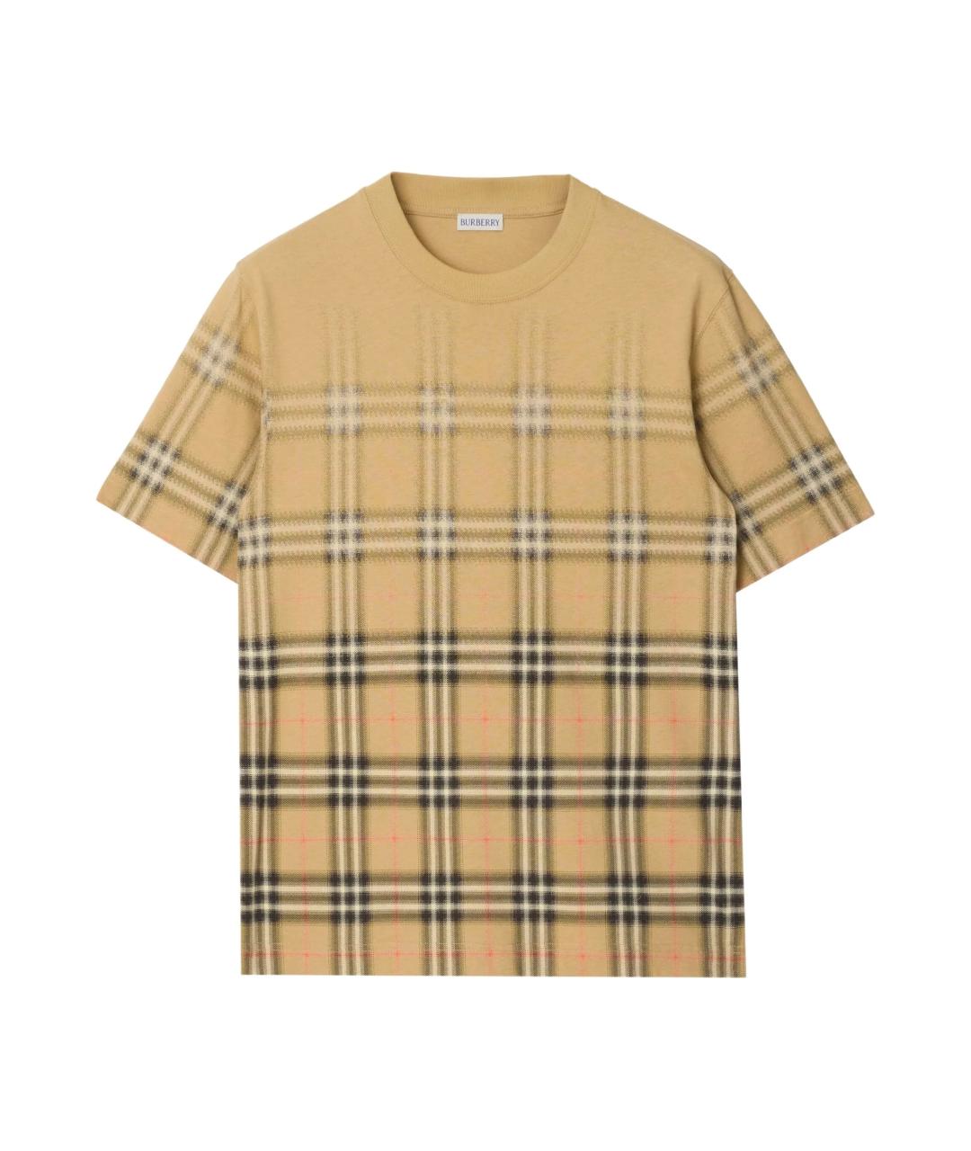 BURBERRY Мульти хлопковая футболка, фото 1