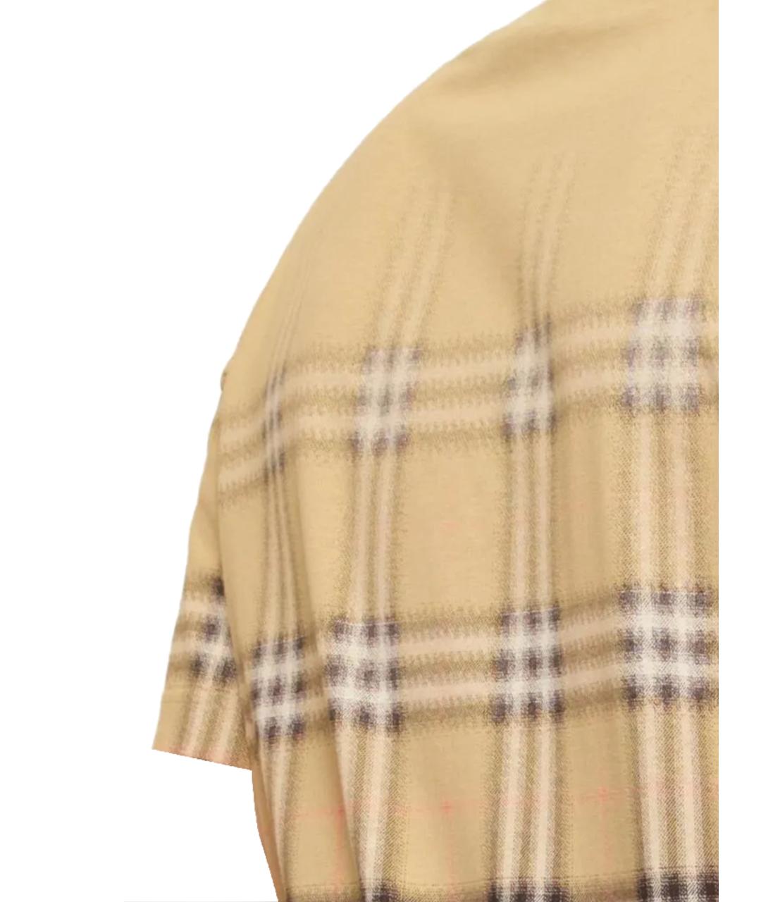 BURBERRY Мульти хлопковая футболка, фото 3