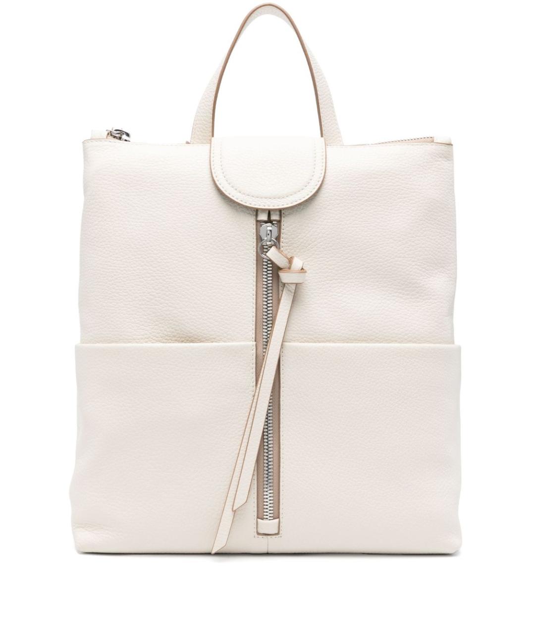 Gianni Chiarini Белый кожаный рюкзак, фото 1