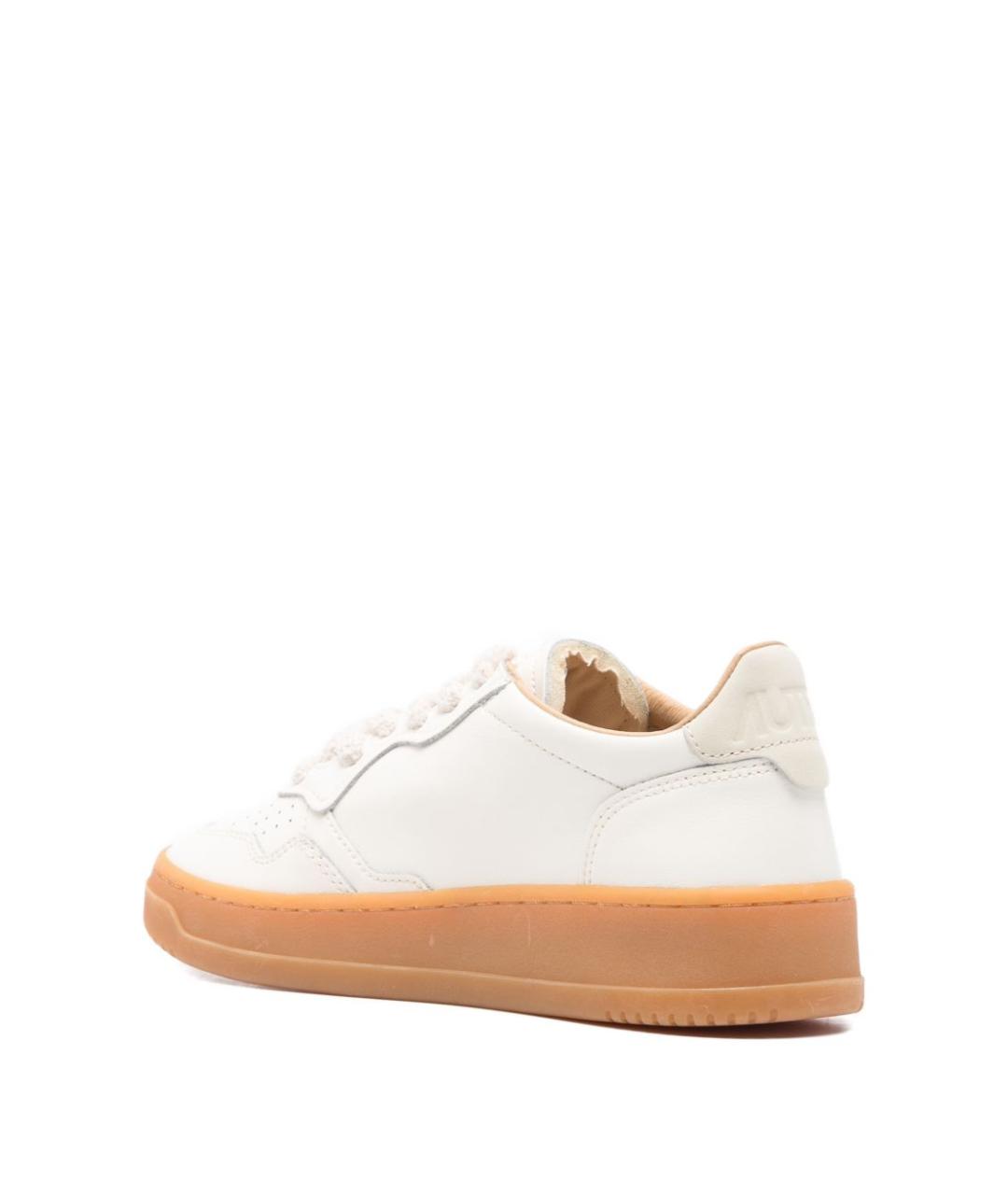 AUTRY Белые кожаные кеды, фото 3