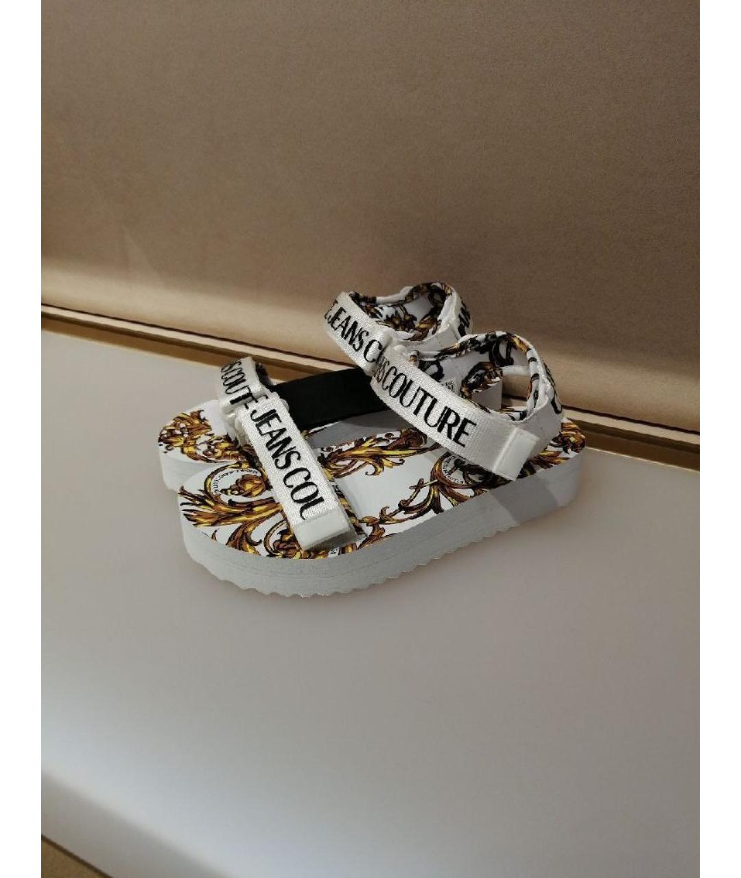 VERSACE JEANS COUTURE Мульти сандалии, фото 2