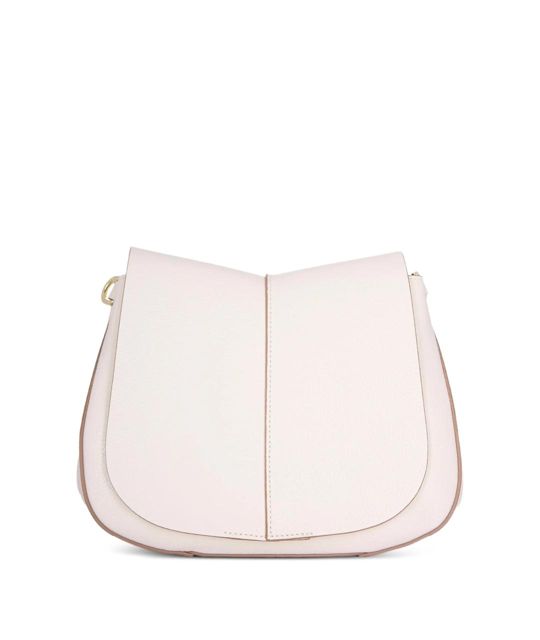 Gianni Chiarini Белая кожаная сумка через плечо, фото 1