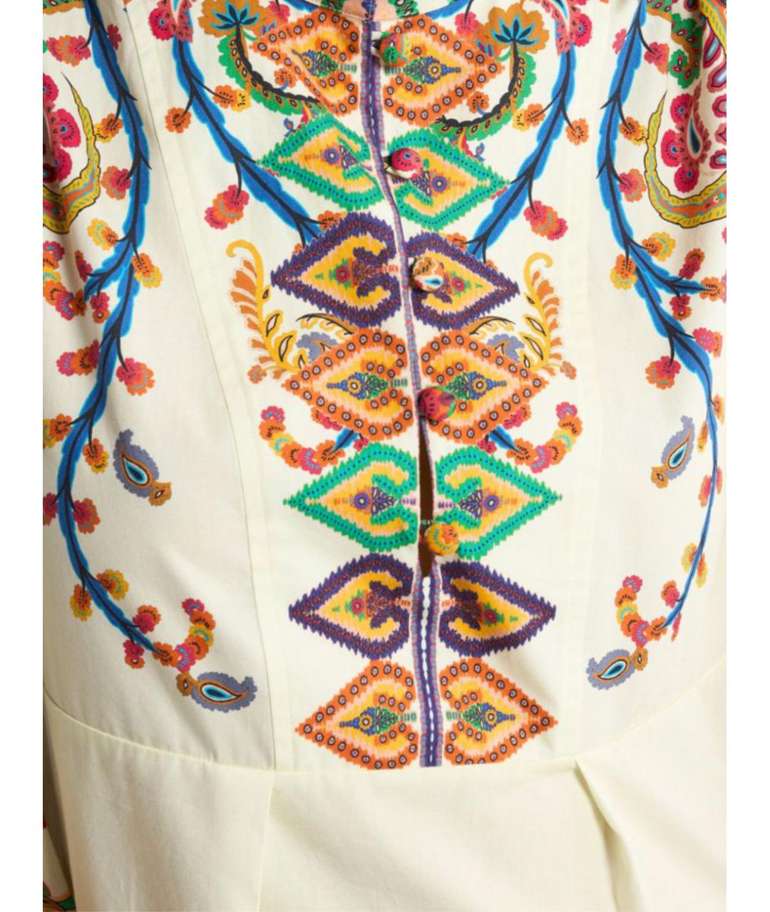 ETRO Мульти хлопковое платье, фото 2