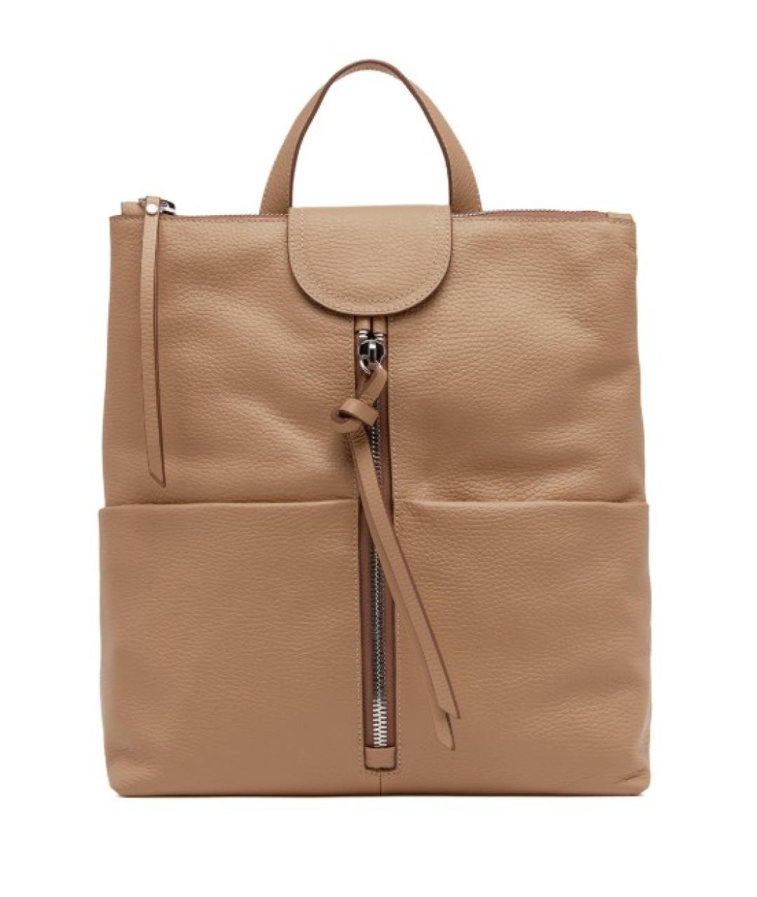 Gianni Chiarini Коричневый кожаный рюкзак, фото 1