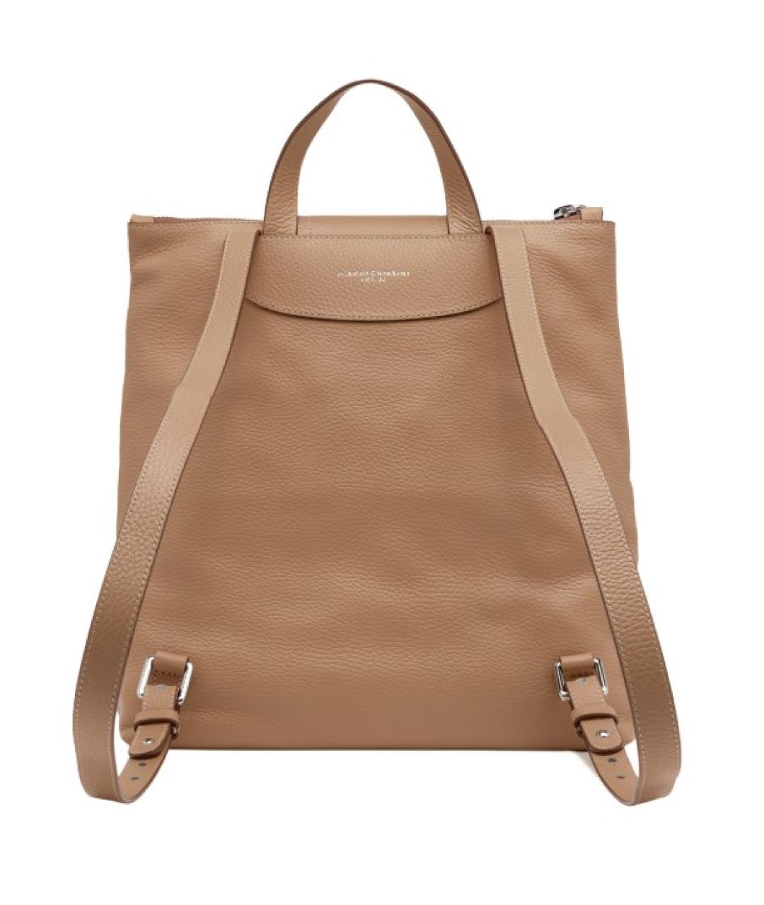 Gianni Chiarini Коричневый кожаный рюкзак, фото 3
