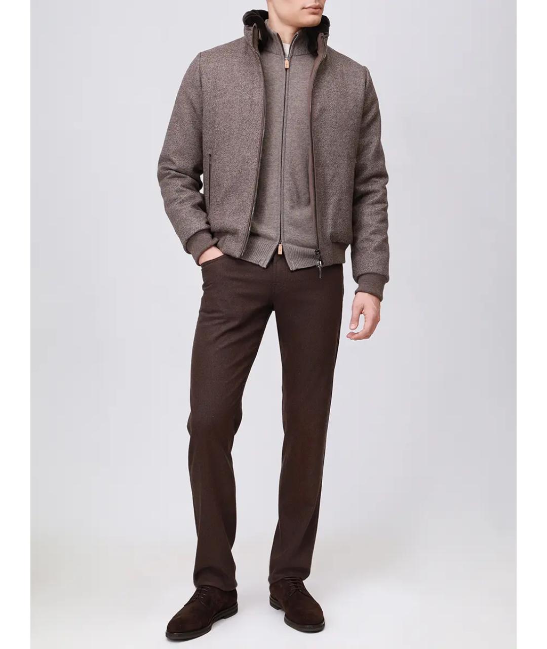 MOORER Серая куртка, фото 2