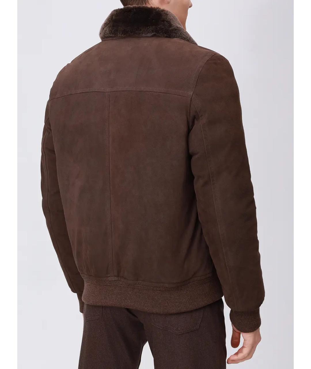 MOORER Коричневая куртка, фото 3