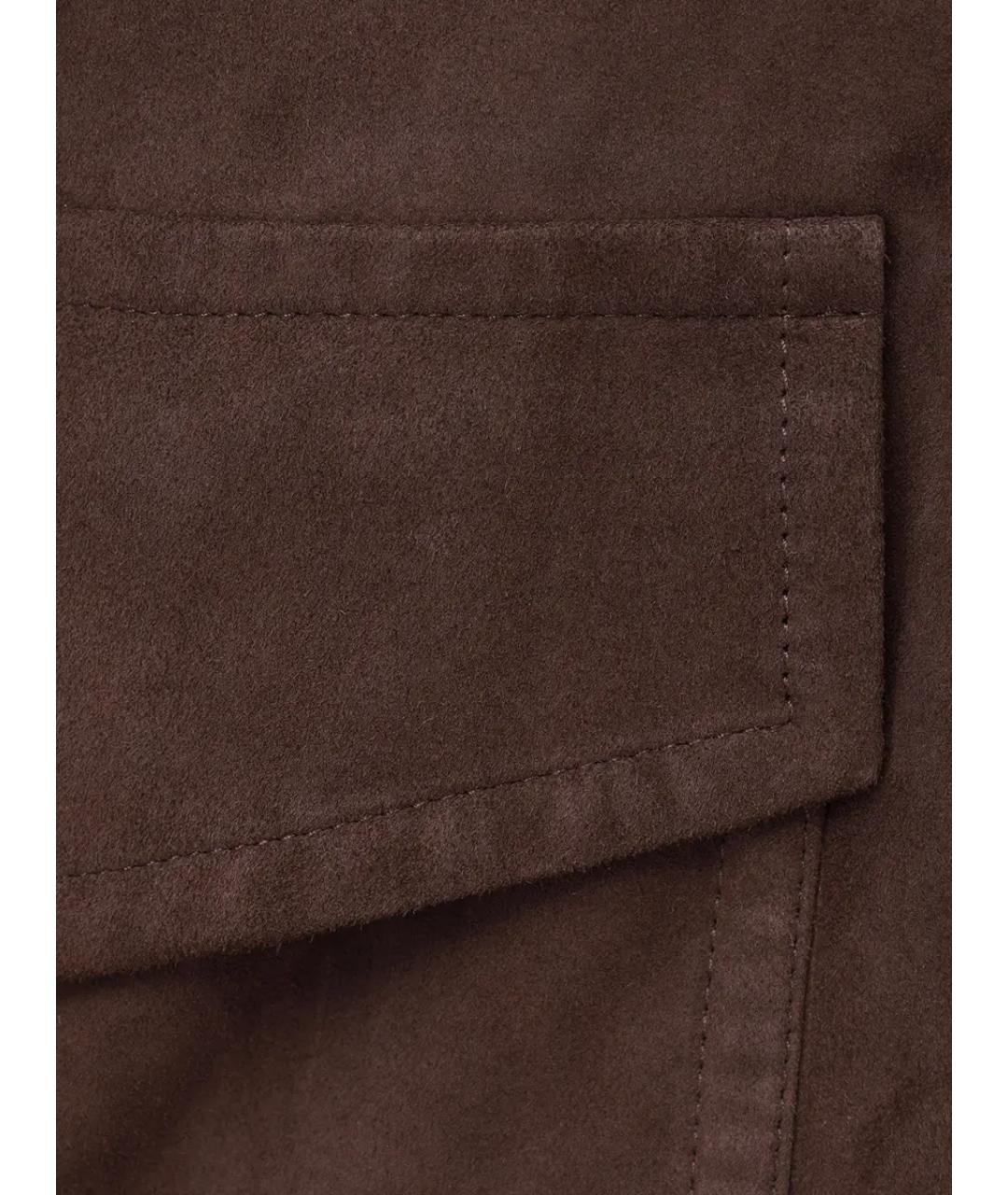 MOORER Коричневая куртка, фото 6