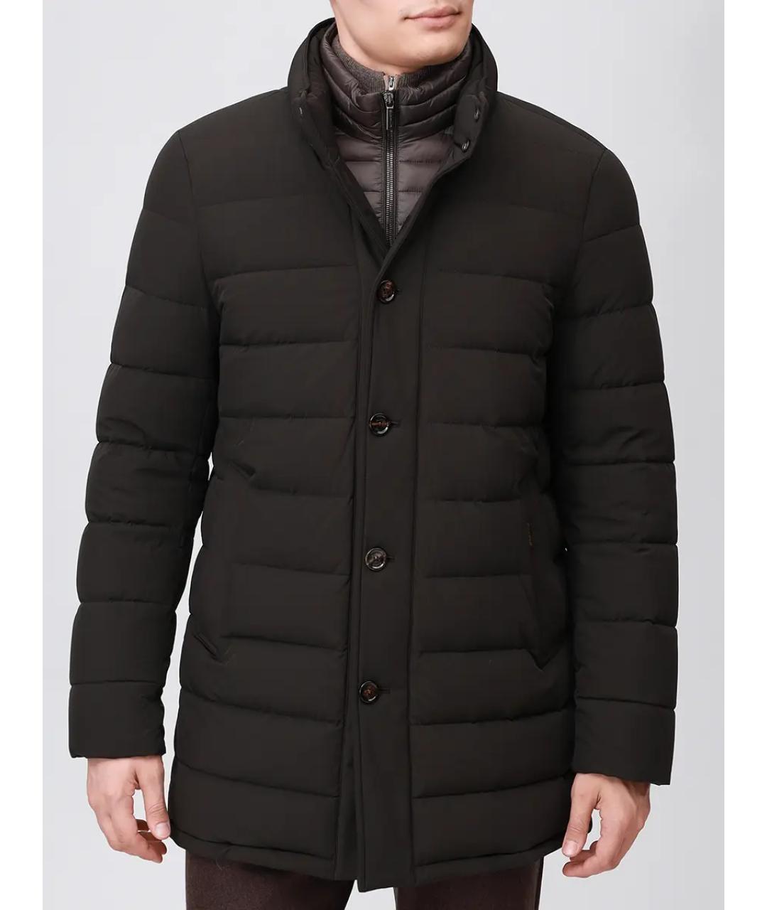 MOORER Коричневый пуховик, фото 4