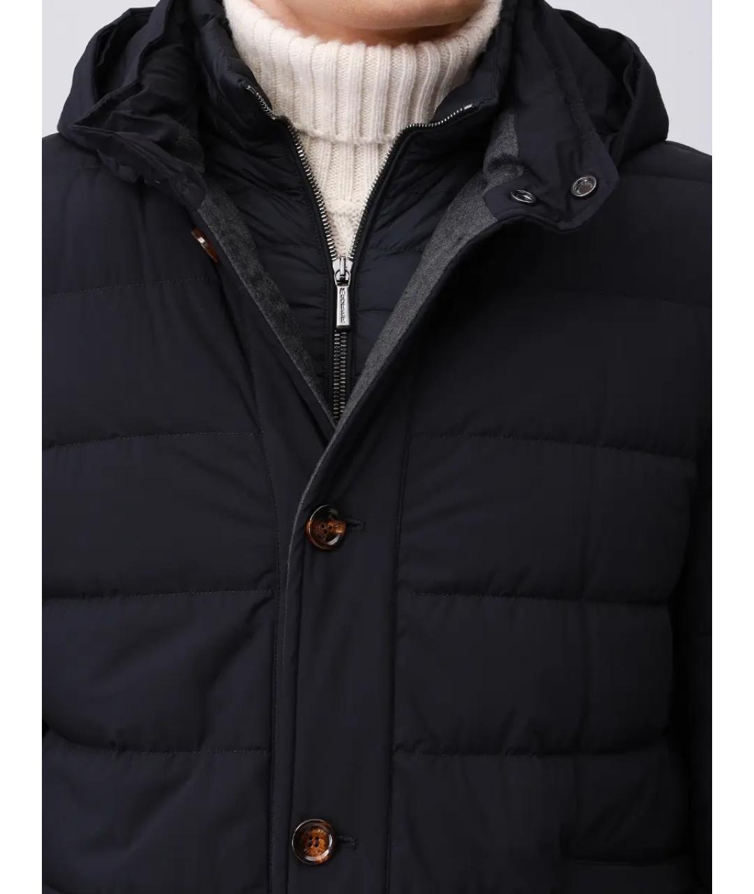 MOORER Синий пуховик, фото 5