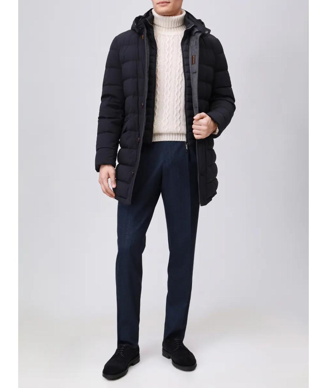 MOORER Синий пуховик, фото 2