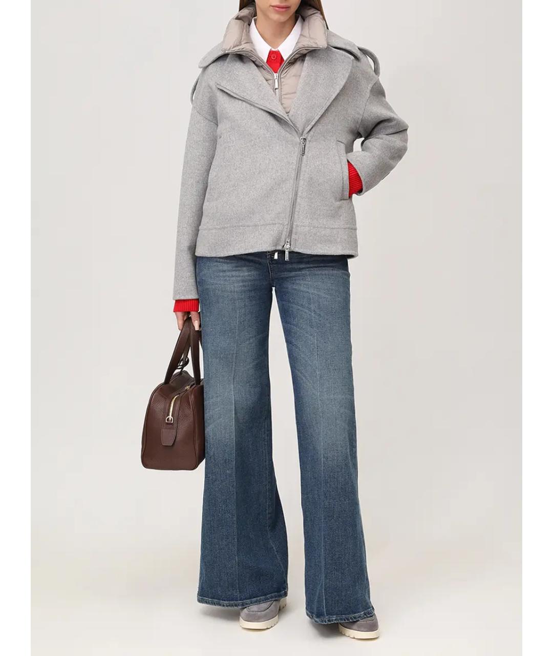 MOORER Серая куртка, фото 2