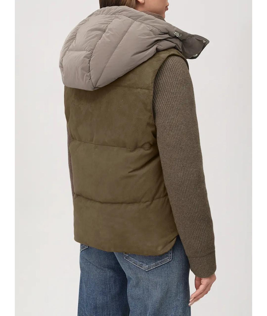 MOORER Коричневый пуховик, фото 3