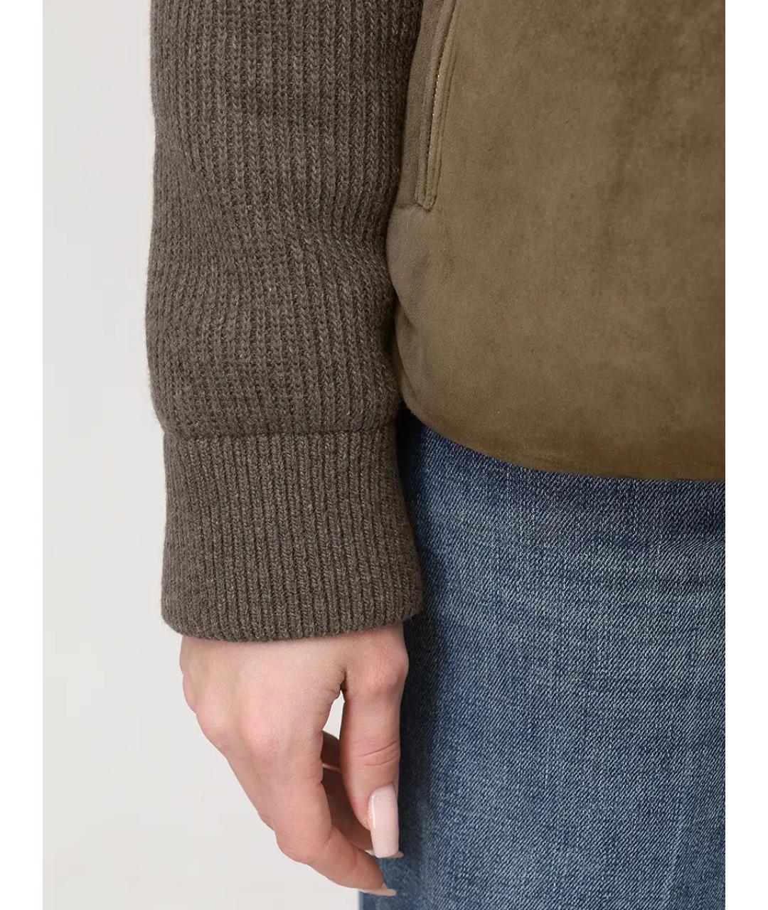 MOORER Коричневый пуховик, фото 6