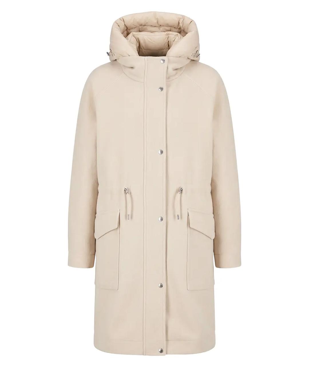 MOORER Бежевая парка, фото 1