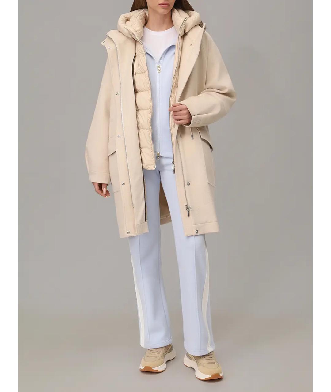 MOORER Бежевая парка, фото 2