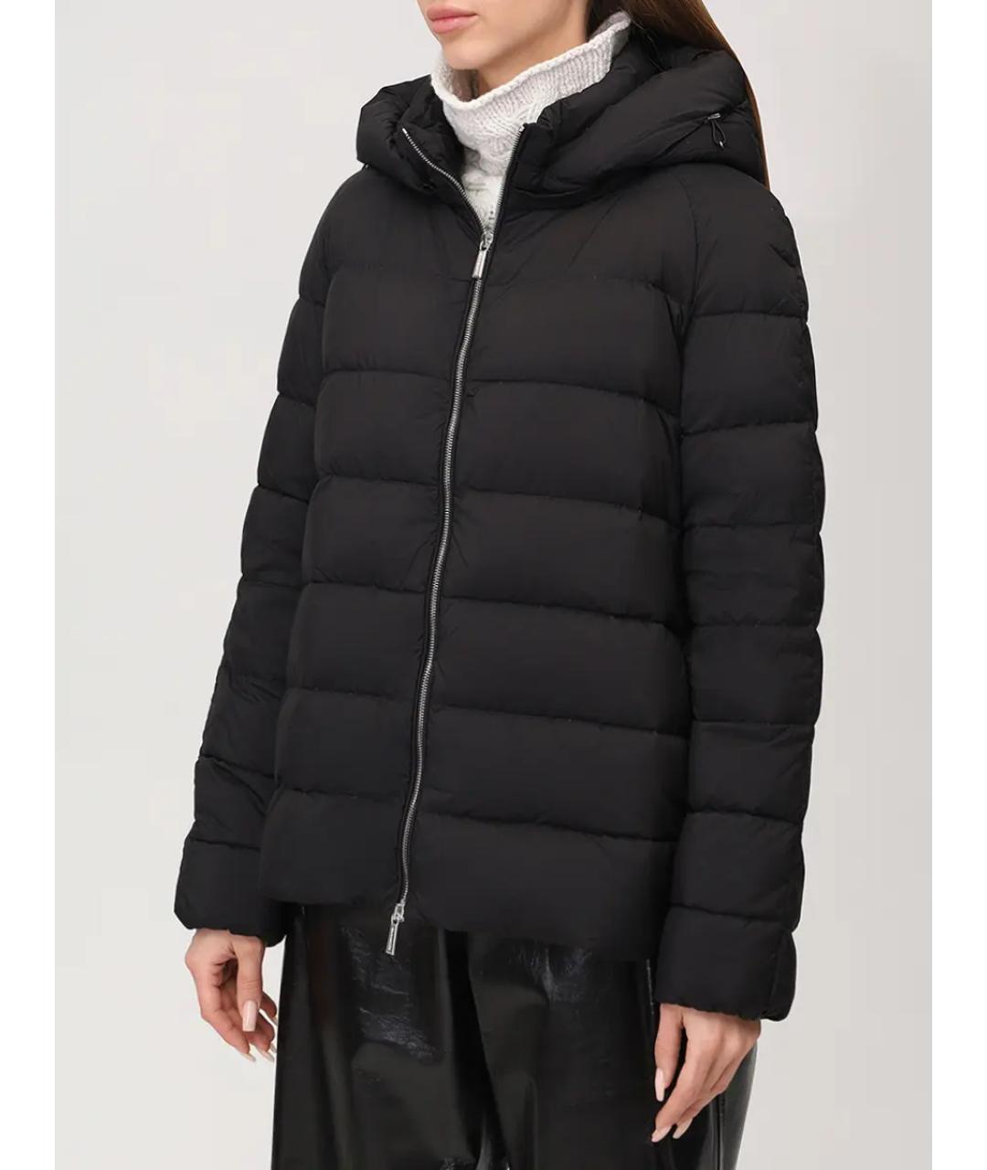 MOORER Черная парка, фото 7