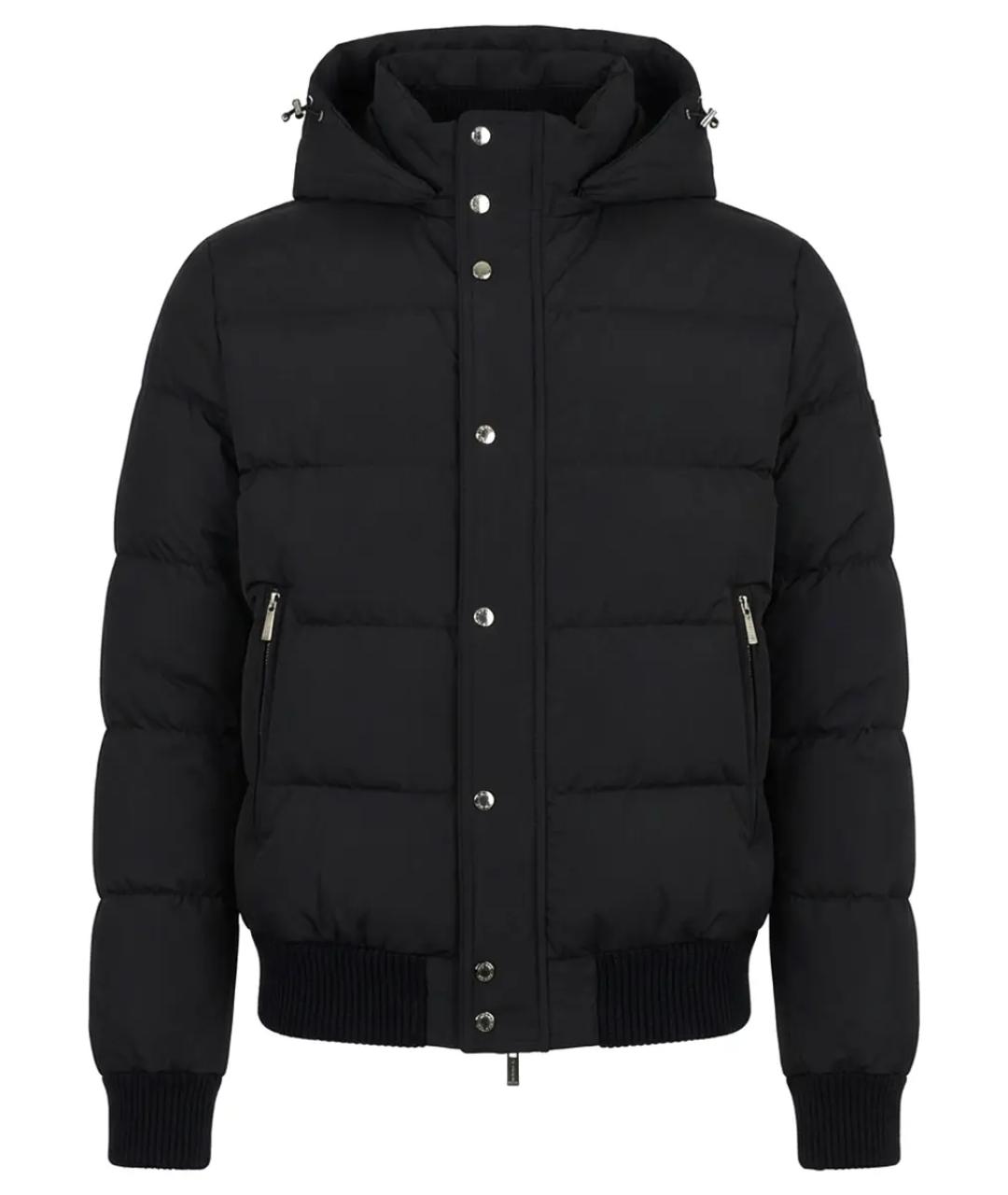 MOORER Черный пуховик, фото 1