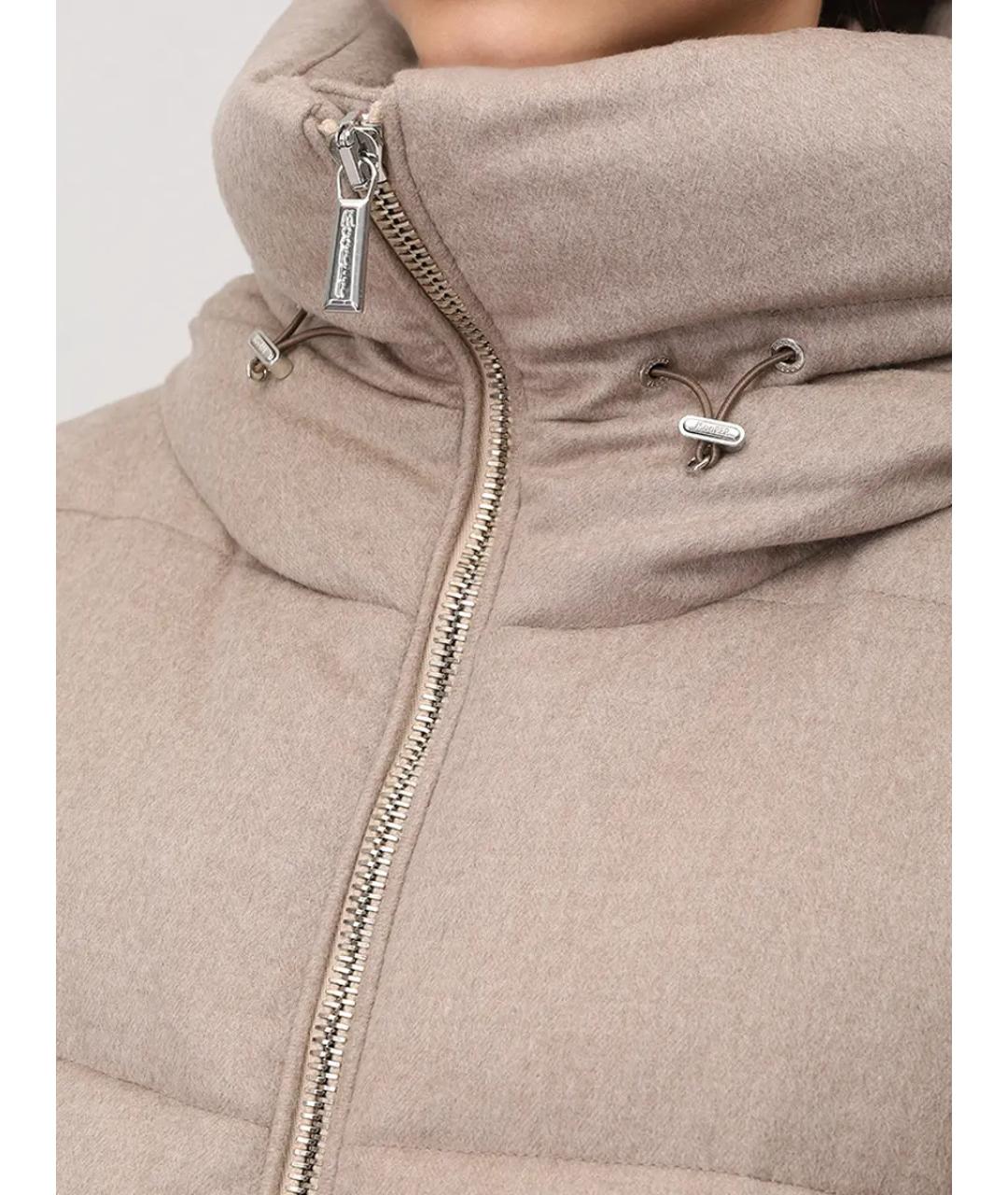 MOORER Бежевый пуховик, фото 5