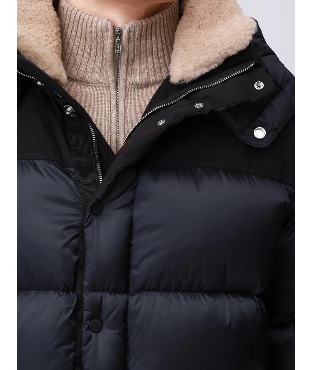 MOORER Синий пуховик, фото 5