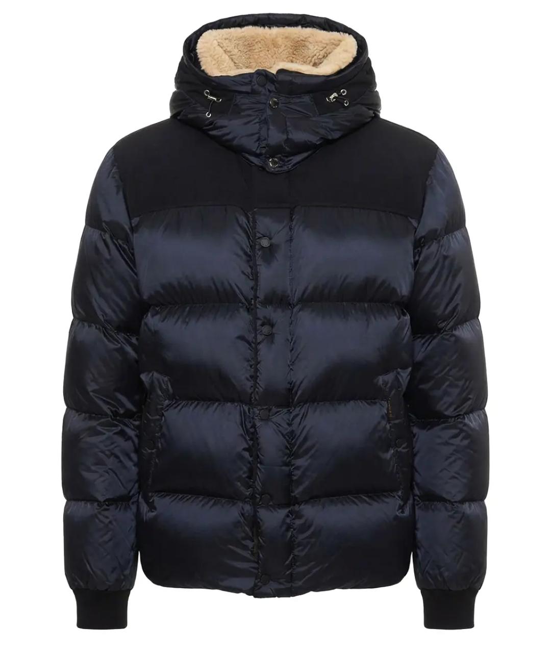 MOORER Синий пуховик, фото 1