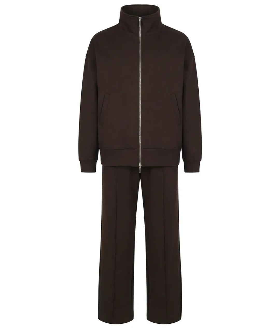 MOORER Коричневый костюм с брюками, фото 1