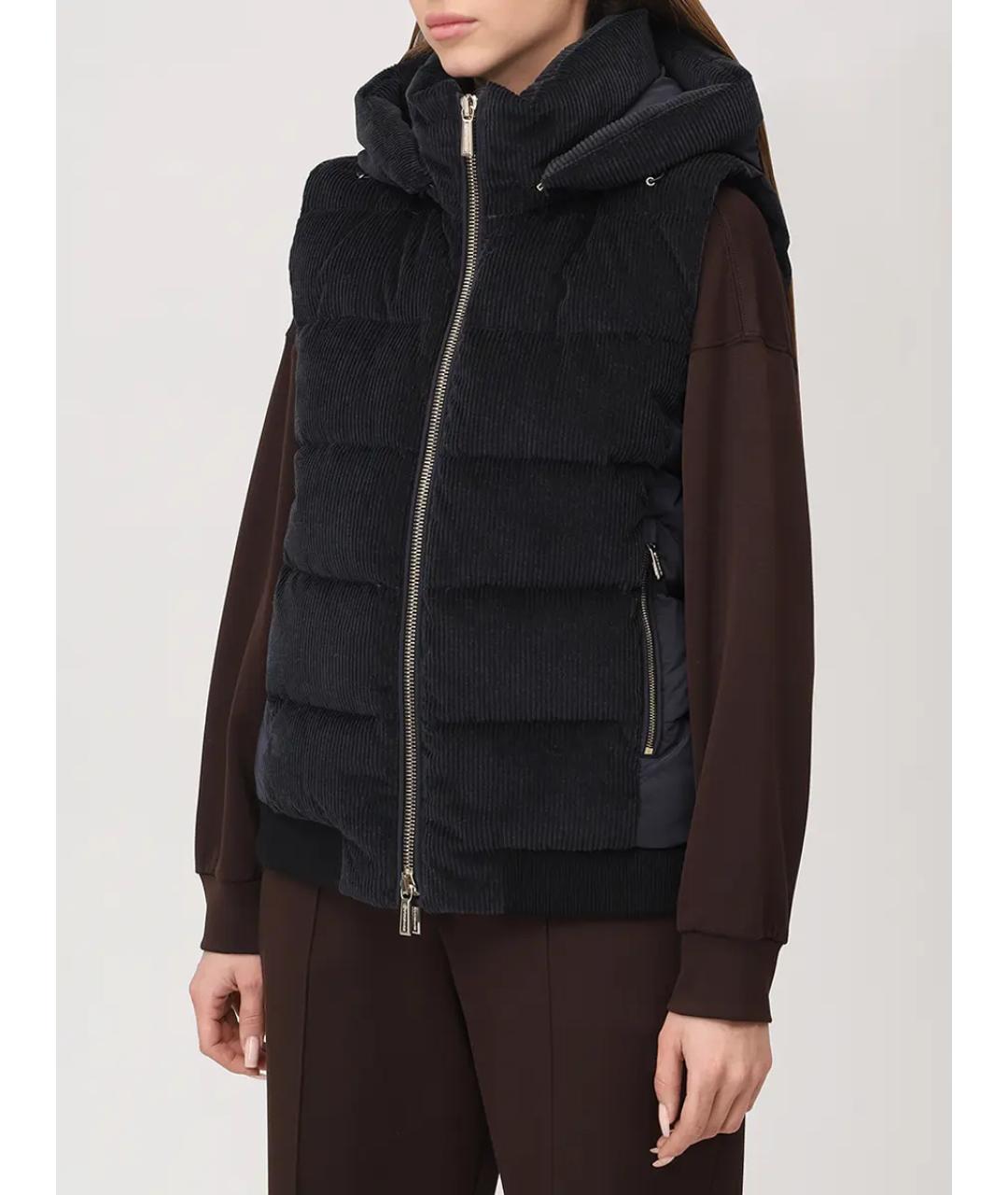 MOORER Синий жилет, фото 4