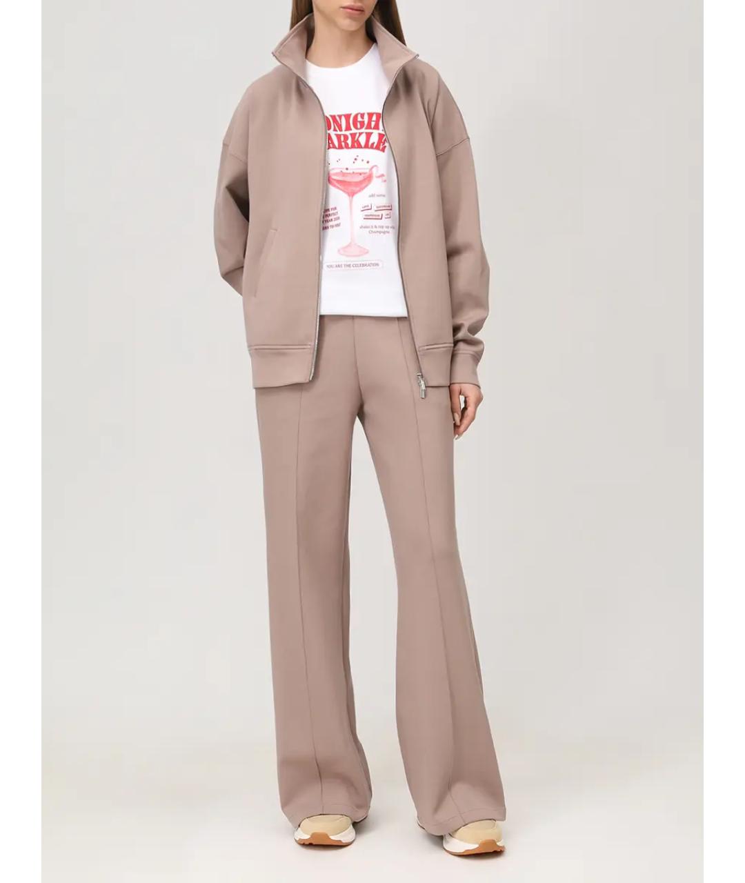 MOORER Коричневый костюм с брюками, фото 2