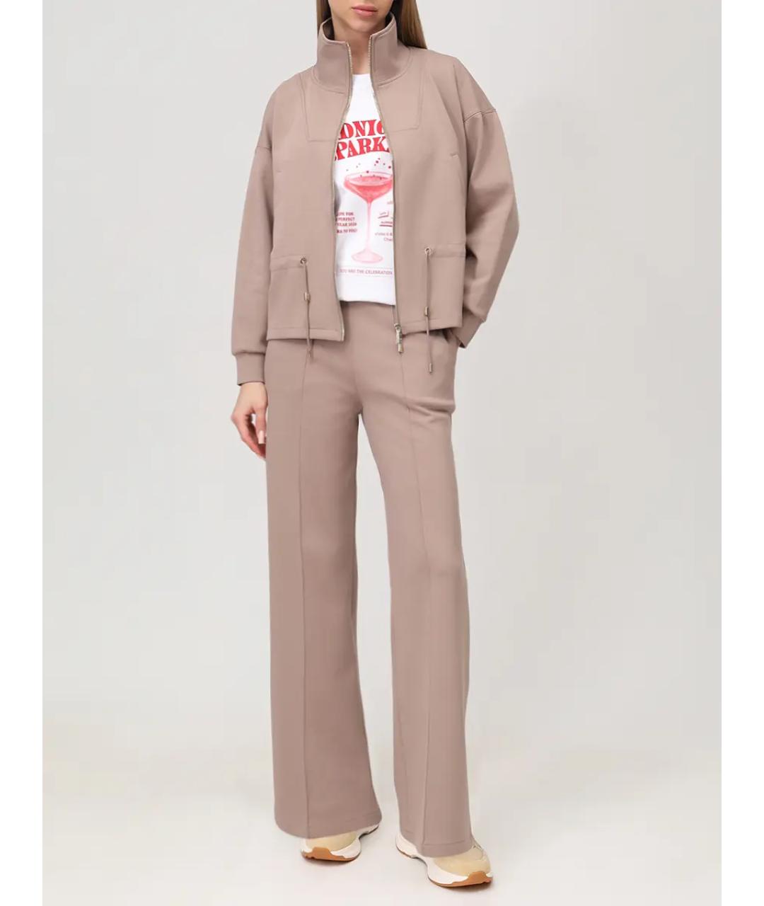 MOORER Коричневый костюм с брюками, фото 2