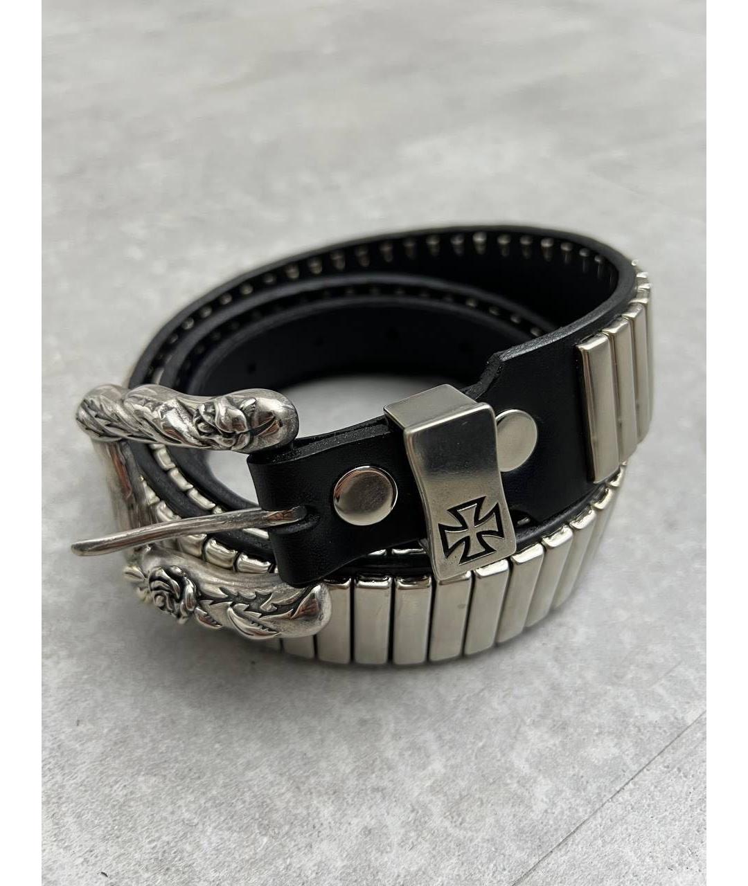 Enfants Riches Déprimés Черный кожаный ремень, фото 3