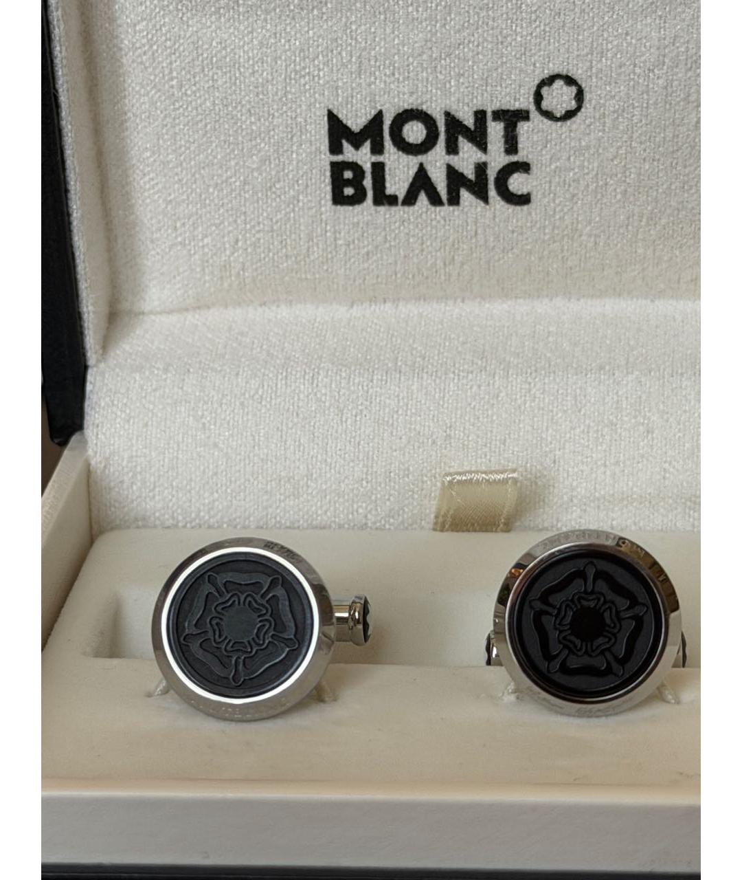 MONTBLANC Серебряные запонки, фото 4