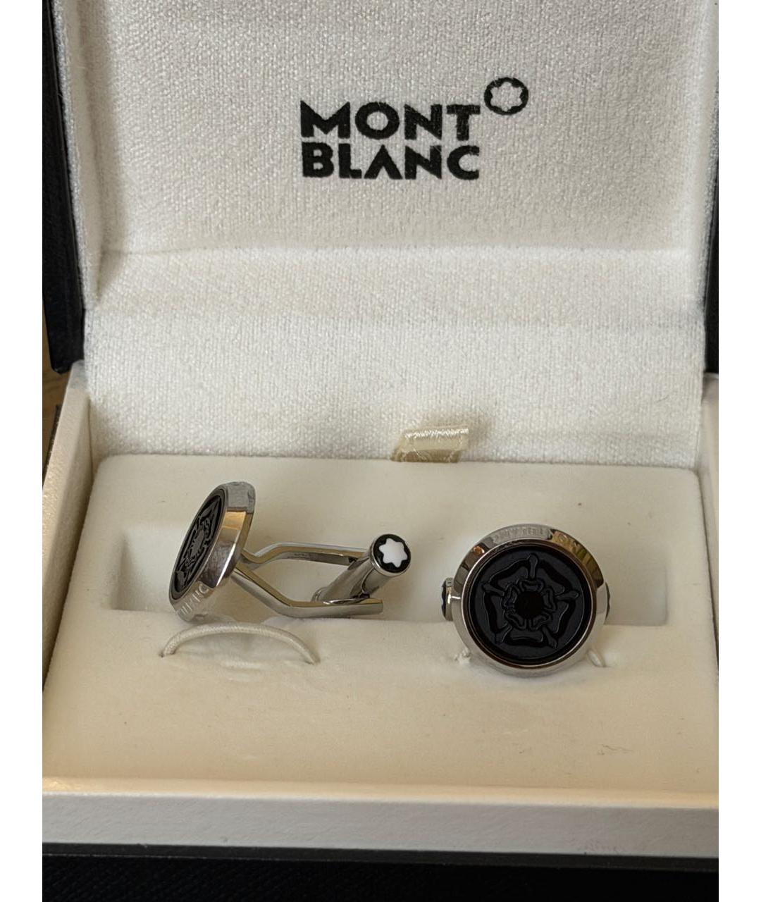 MONTBLANC Серебряные запонки, фото 2