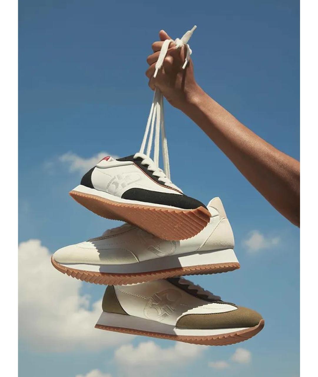 COCCINELLE Белые кеды, фото 4