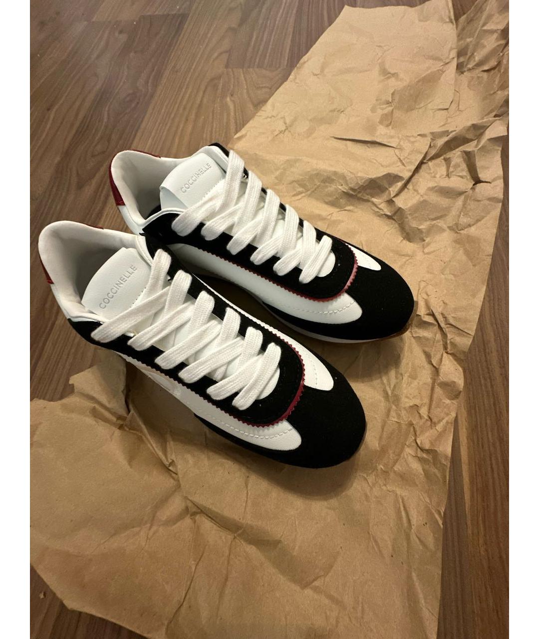 COCCINELLE Белые кеды, фото 5