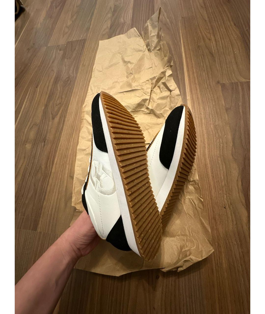 COCCINELLE Белые кеды, фото 6