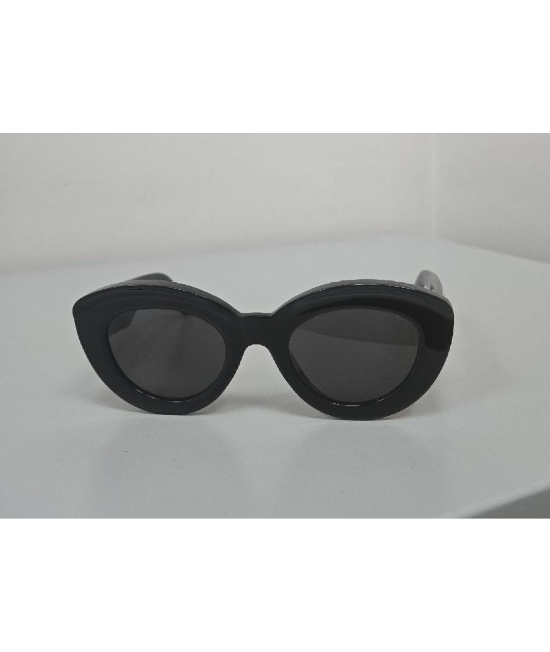 LOEWE Черные солнцезащитные очки, фото 7