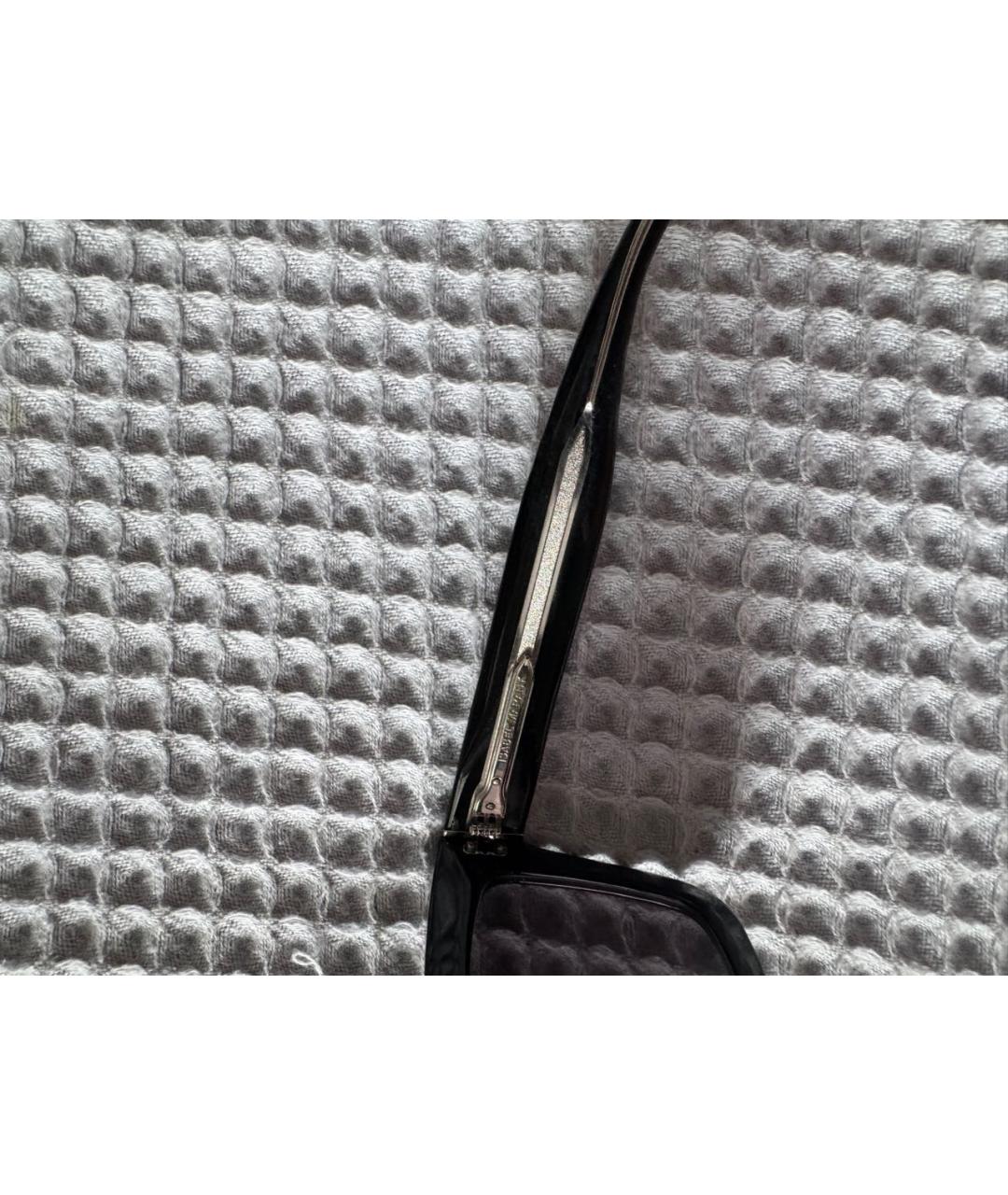 ISABEL MARANT Черные пластиковые солнцезащитные очки, фото 8