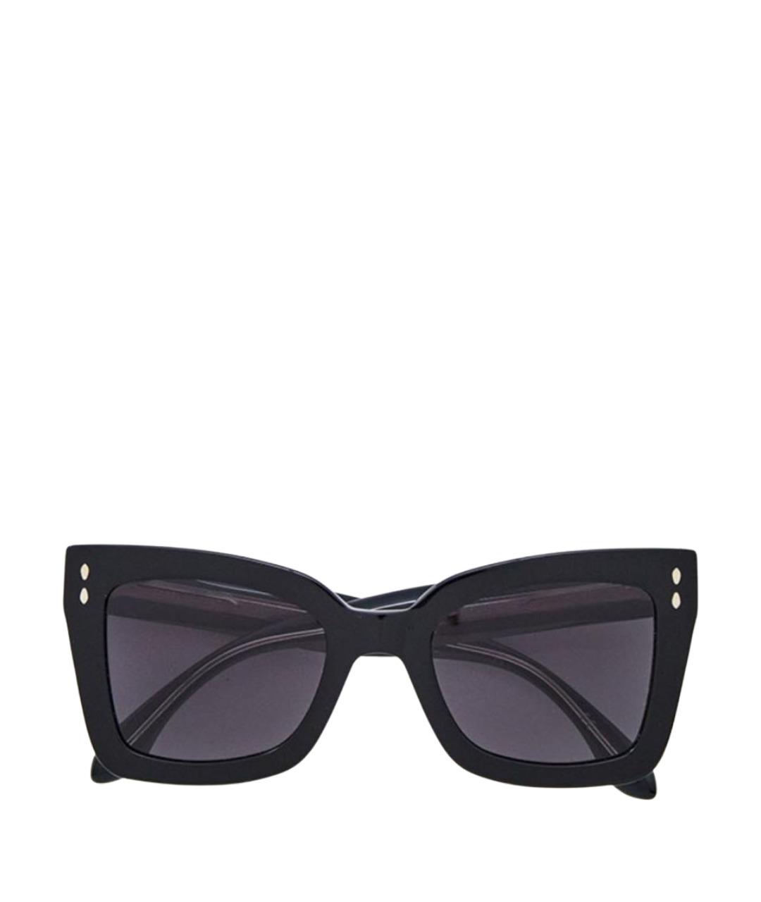 ISABEL MARANT Черные пластиковые солнцезащитные очки, фото 1