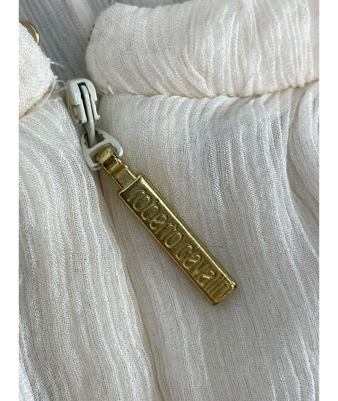 ROBERTO CAVALLI Мульти шелковое платье, фото 4