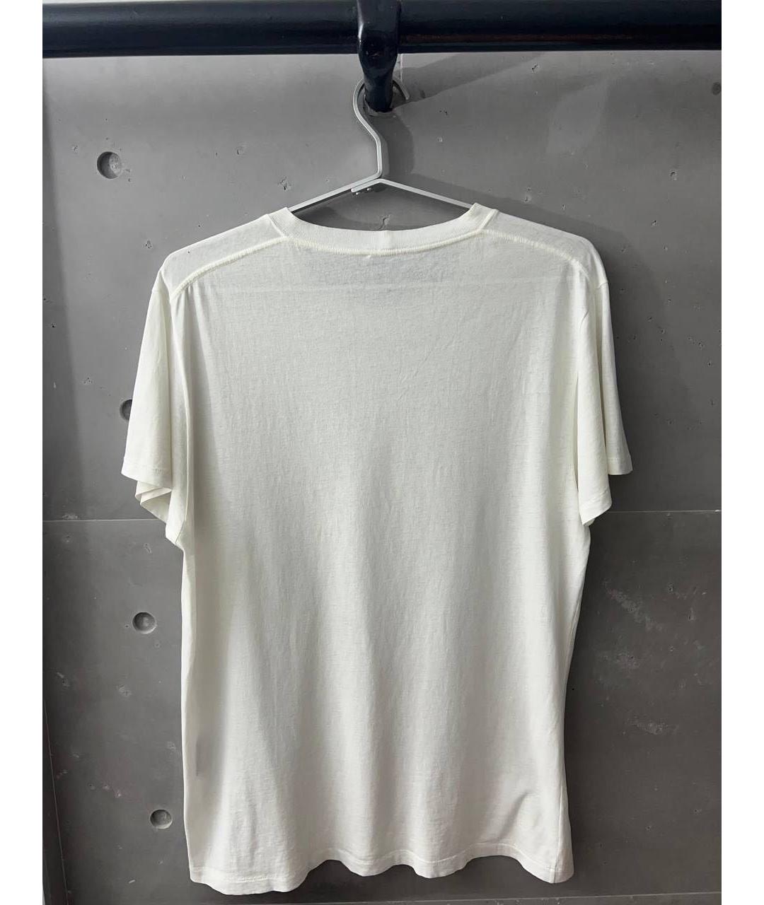 SAINT LAURENT Белая футболка, фото 2