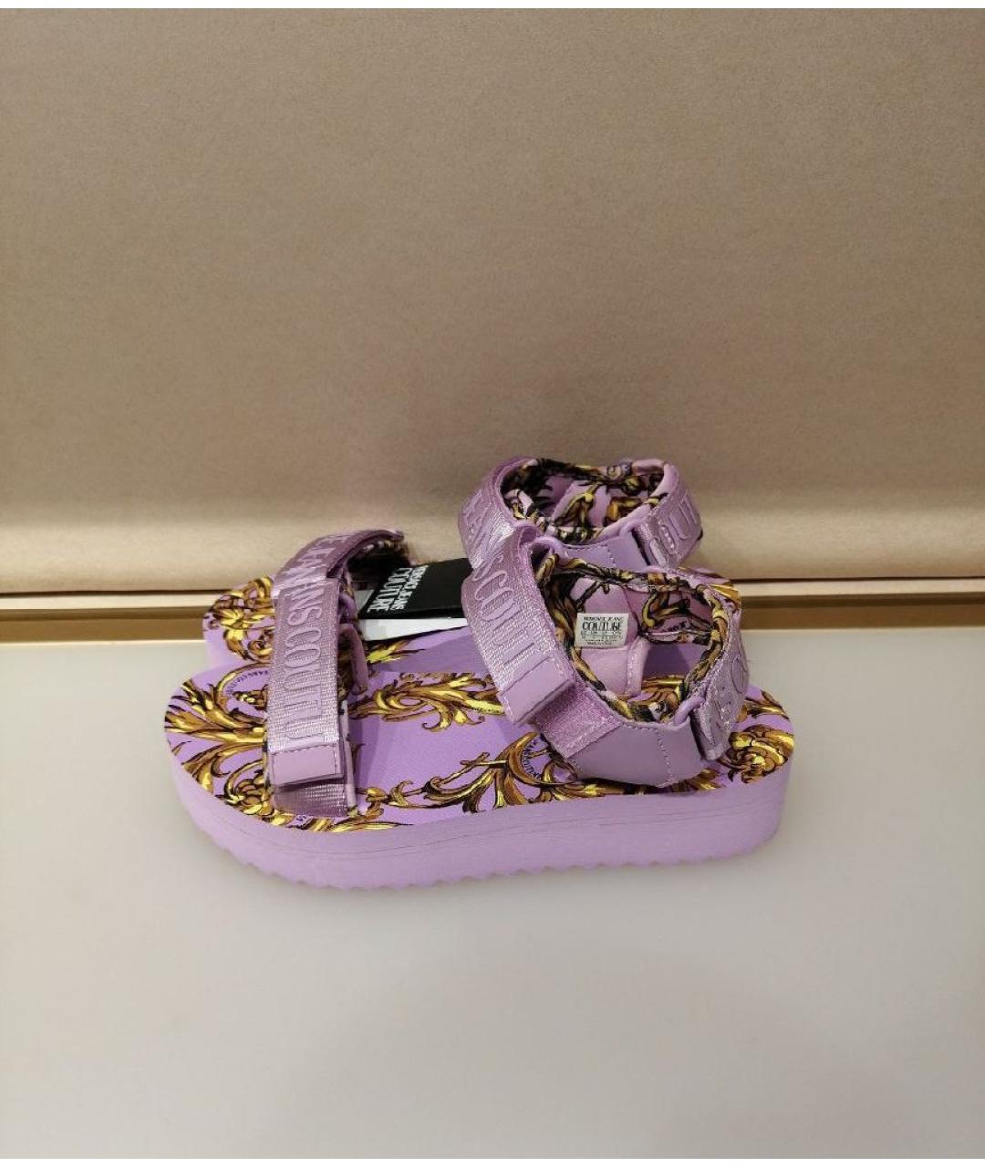 VERSACE JEANS COUTURE Мульти сандалии, фото 4