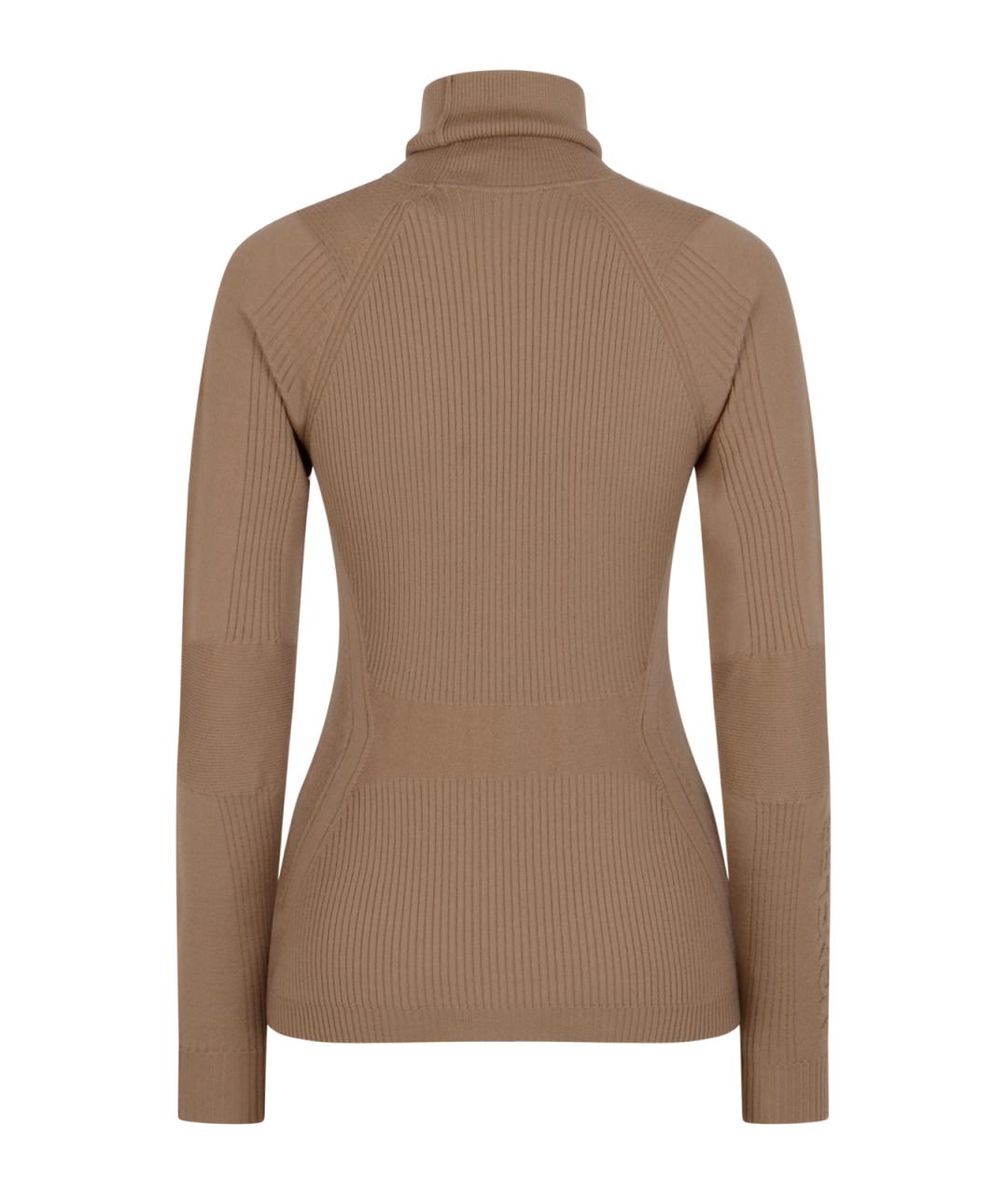 MONCLER GRENOBLE Хаки полиэстеровая водолазка, фото 2